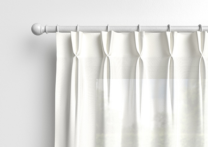 Casoria Voile, Classic White - Made to Measure Curtains - Image 11